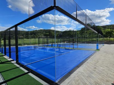 Infinity Padel Court bei Engelbert Strauss